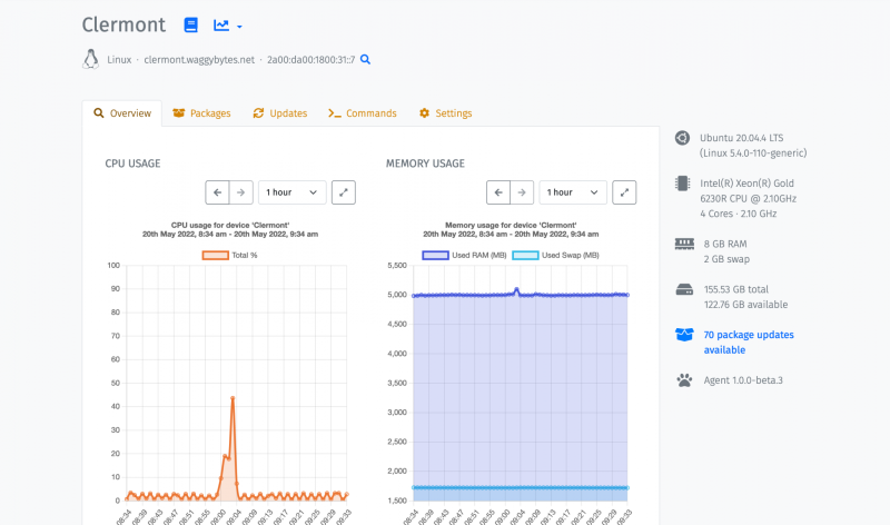 Centralised endpoint monitoring and management for Linux servers and workstations.
